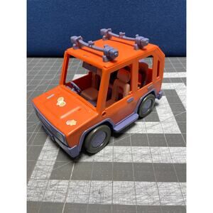 Bluey Heeler Jeep‎ 4WD FAMILY VEHICLE CAR By Moose Toys Car Orange